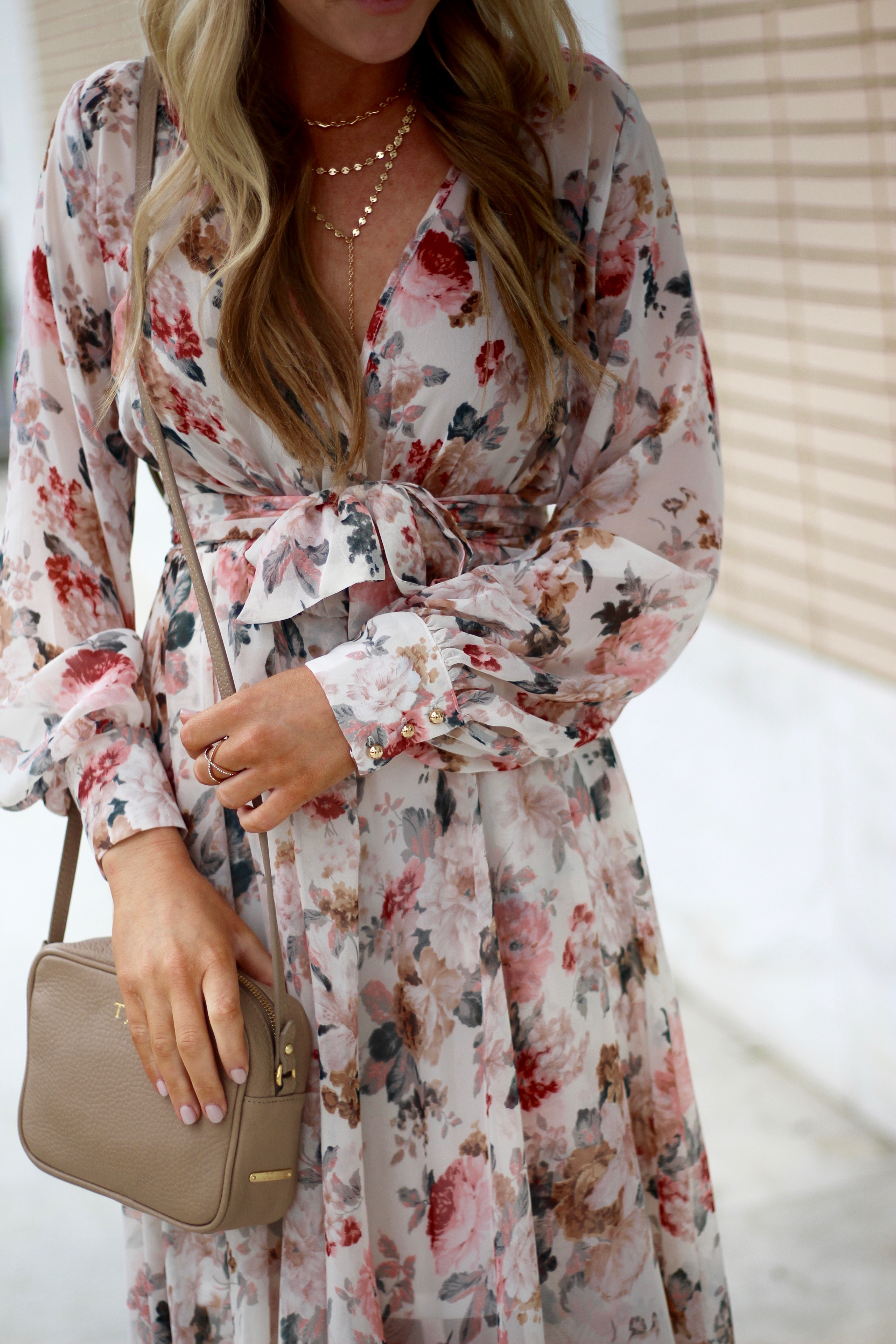 easter wrap dress