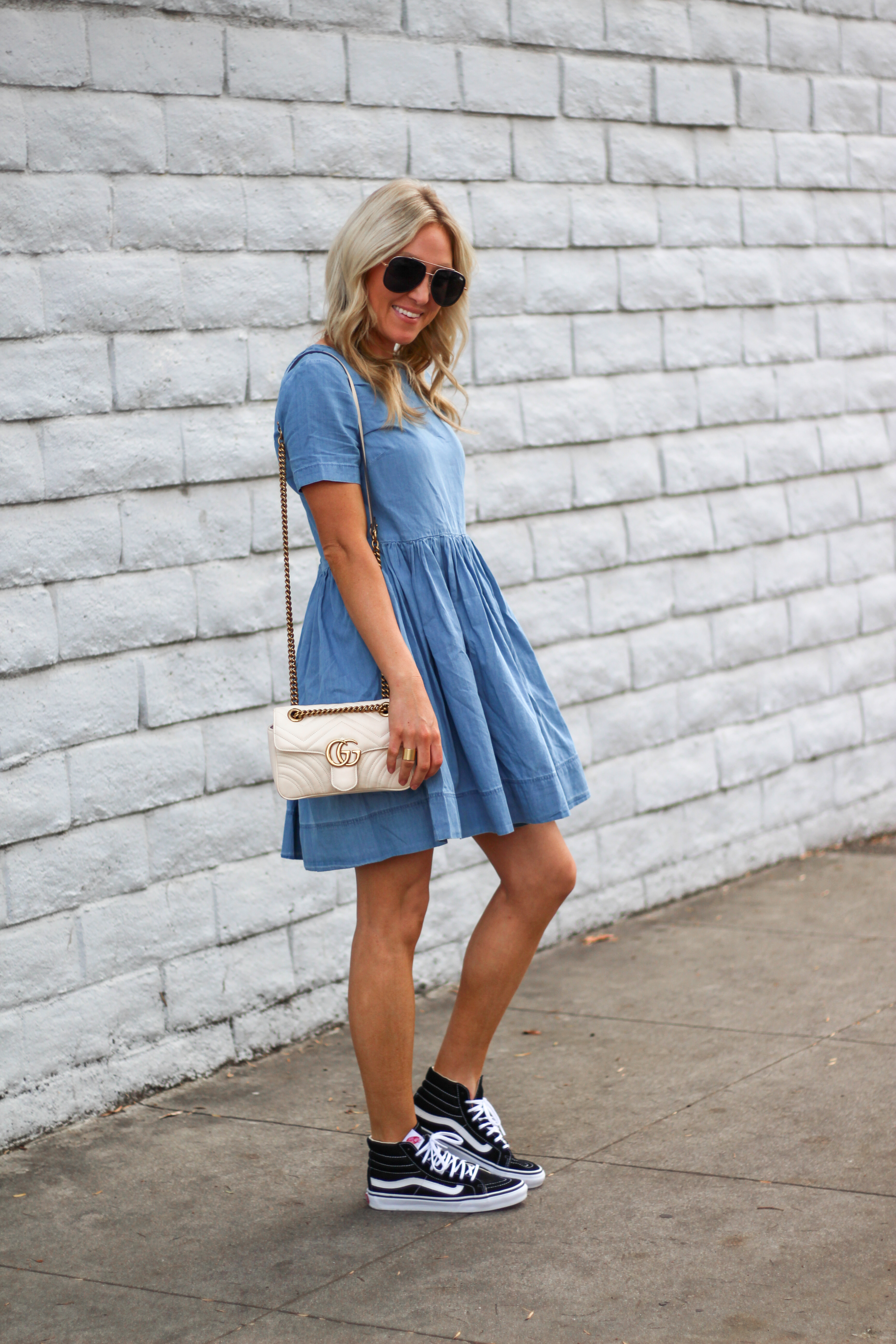 dress with vans shoes