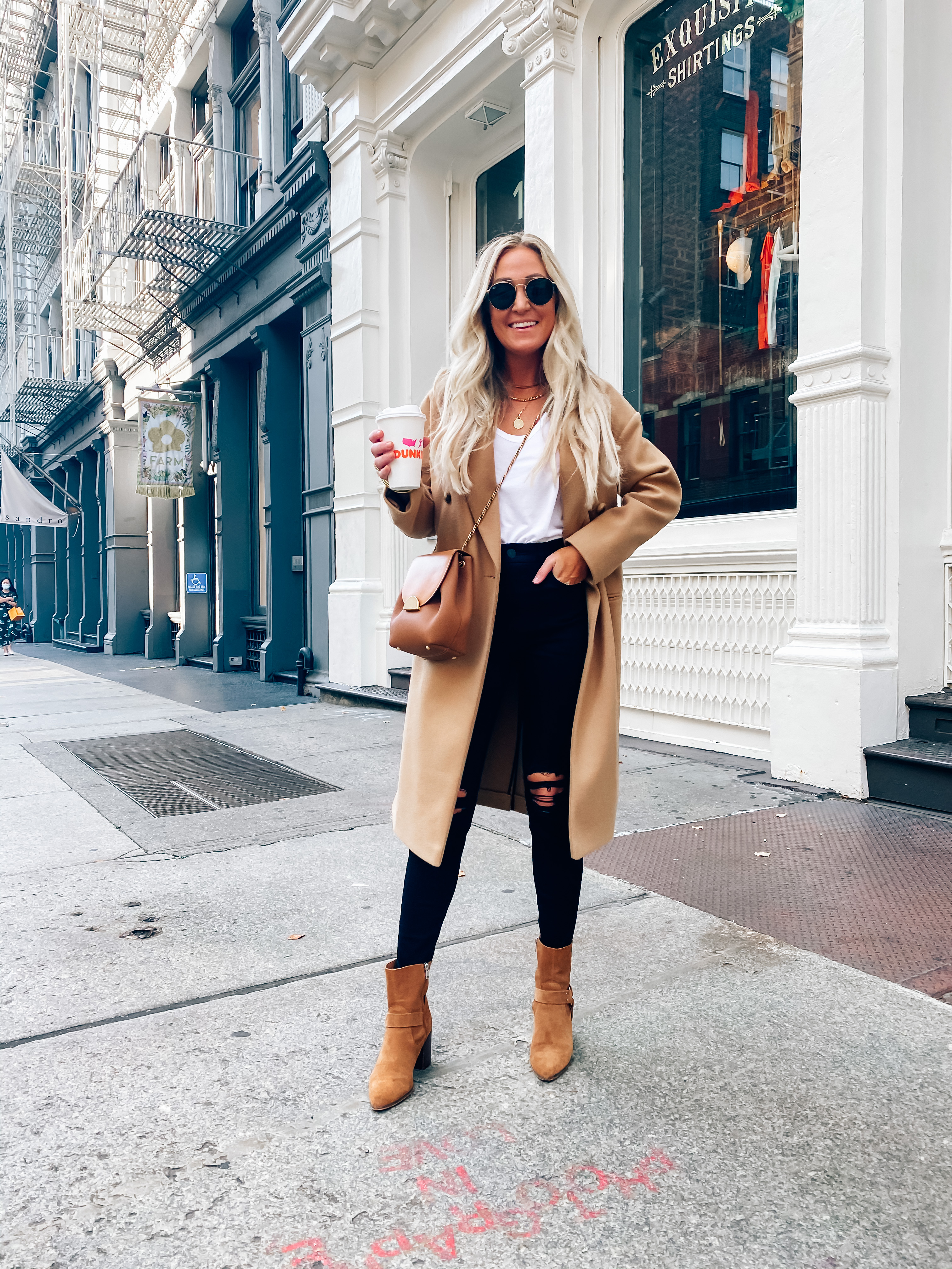 HOW TO WEAR A CAMEL COAT - Torey's Treasures